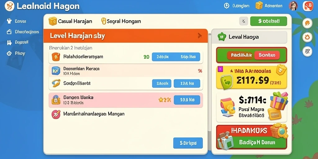 Tampilan antarmuka yang menarik dan mudah digunakan.