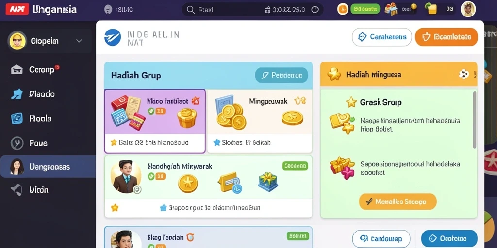Tampilan antarmuka yang intuitif dan menarik.