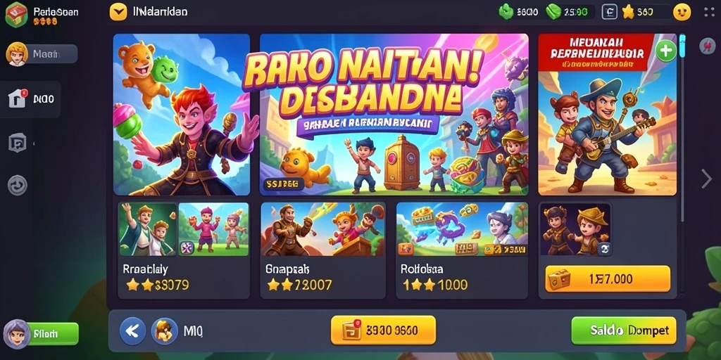 Tampilan antarmuka yang menarik dan user-friendly.