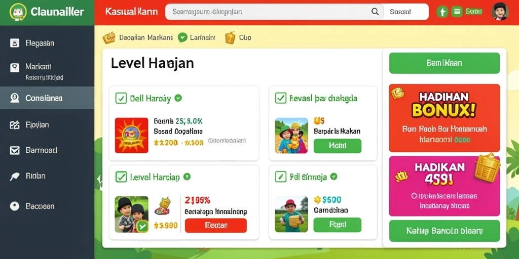 Tampilan antarmuka yang intuitif dan mudah dinavigasi.